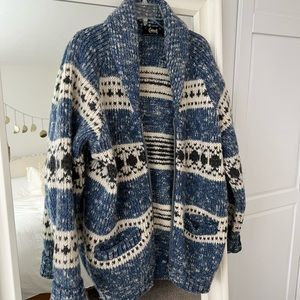 Vintage cowichan sweater